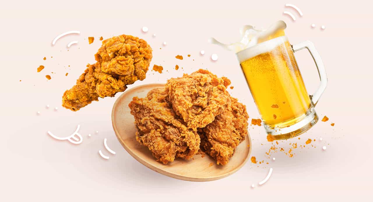 korean fried chicken beer explained chimaek chimac recipe video podcast